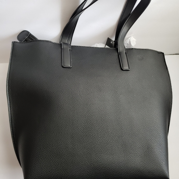 Tahari Black Utility Tote - Picture 2 of 5